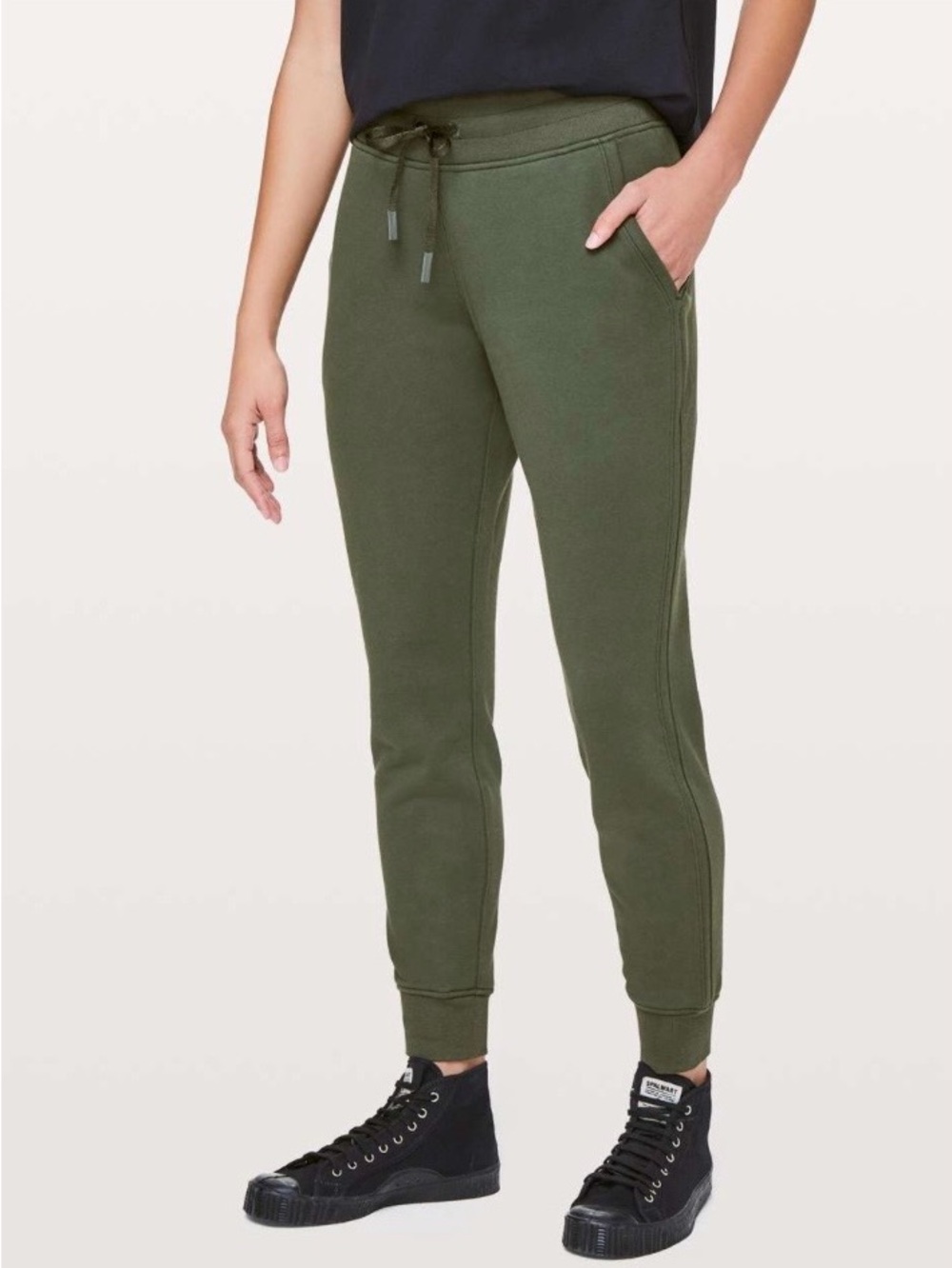 Lululemon Warm Down Jogger II 28" Camo Green W5CJQS size 6